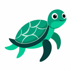 Sea Turtle Vector art illustration (6)