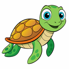 Sea Turtle Vector art illustration (18)