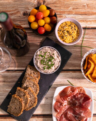 Apéritif dinatoire avec des amis