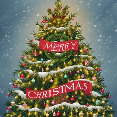 merry christmas tree