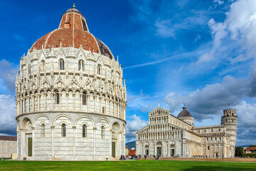 The city of Pisa, Italy