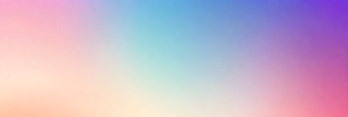 Glittering gradient background with hologram effect and magic lights. HAbstract pink pastel holographic blurred grainy gradient background texture. Colorful digital grain soft noise effect pattern.