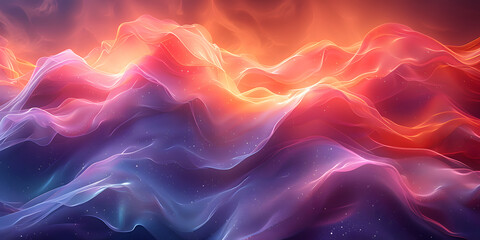 Obraz premium Cosmic Vistas: Futuristic Background Inspiration