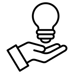 Fototapeta premium Invention Icon Element For Design