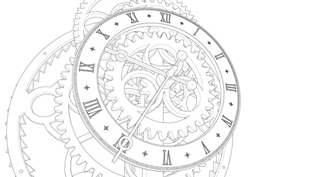 recommend clip art: clock graphic symbol 3d illustration	
                    