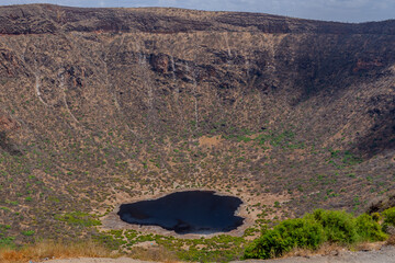 Ethiopia,  in Sodo the crater lake El Sod. 