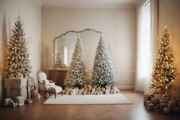 christmas tree with christmas decorations