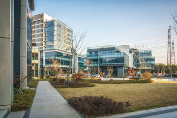 Modern office park