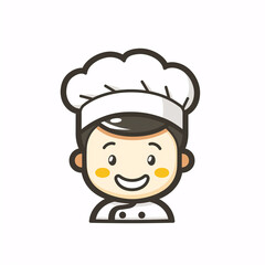 Graphic of a chef with a blurred face, representing anonymity in culinary contexts