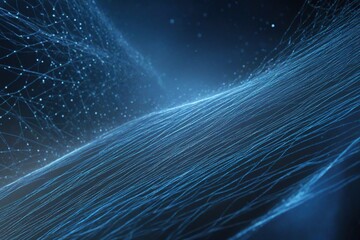 abstract blue background with stars