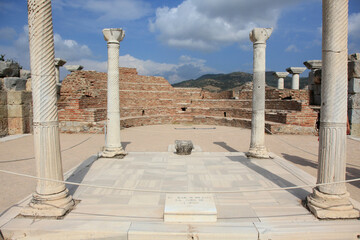 Obraz premium Tomb of St. John, in Selcuk Town, near Izmir City, Turkey
