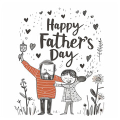 Happy Father's Day social media banner