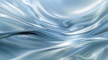Fototapeta premium Elegant Abstract Blue Liquid Waves Background Design