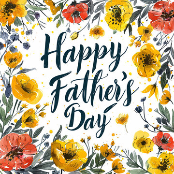 Happy Father's Day social media banner