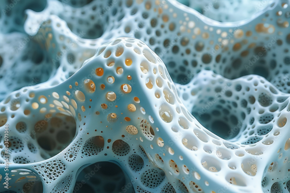 Aufkleber a fractal-based graph generating intricate patterns that mimic natural forms, used for artistic data