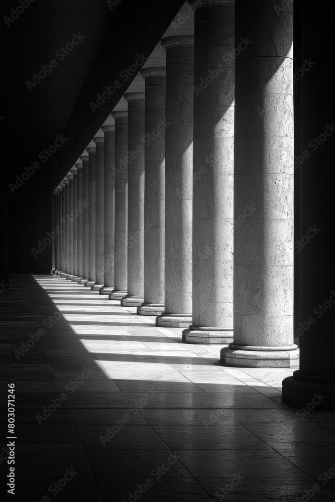 Aufkleber a depiction of the cantor set, represented as a line of disappearing segments, illustrating the conc