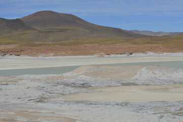 Deserto de sal no Deserto de Atacama