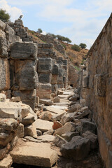 Ancient ruins city of Ephesus, Selcuk, Turkey.