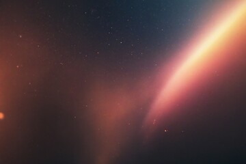 rainbow in space
