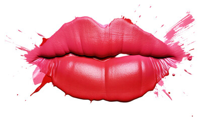 PNG Lipstick lipstick white background splattered.