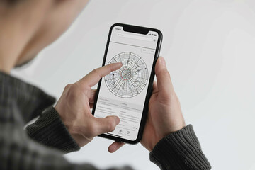 Astrology. Astrologer calculates natal chart and makes a forecast of fate Tarot cards, Fortune telling on tarot cards magic crystal, occultism, Esoteric background. Fortune telling,tarot predictions