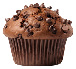 PNG Chocolate muffin dessert cupcake food.