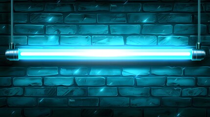 Obraz premium neon tubes on a dark background