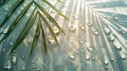 palm tree isolated on wall