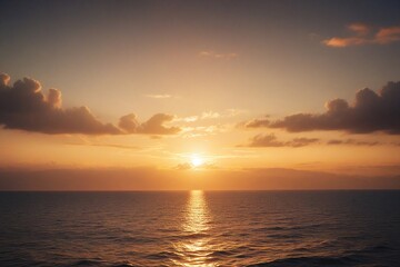 Fototapeta premium sunset over the sea