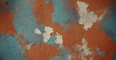 old painted wall