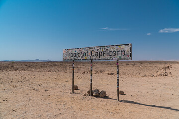 Tropic of Capricorn, Namibia