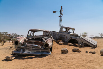 Solitaire ghost town, Namibia