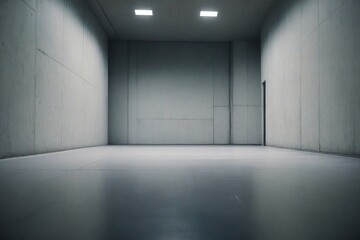 empty white room