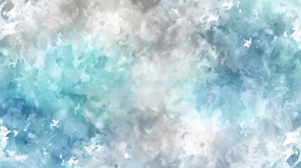 Abstract Blue and White Watercolor Background for Creative Design