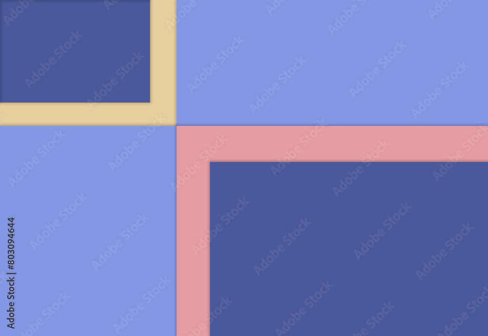 Poster abstract background with color geometric shapes pattern