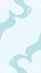 Wallpaper Background Flat Vector Illustration