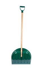 new snow shovel isolated on white background