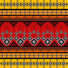 Vector illustration of  native american seamless pattern ornament,Abstract geometric, Ethnic ornament