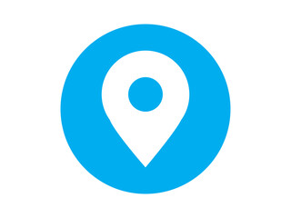 GPS map location icon