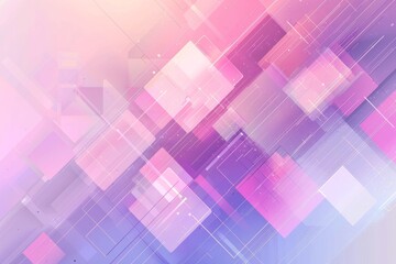 Fototapeta premium Abstract background with geometric shapes in pastel