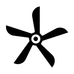 Obraz premium cooling fan icon