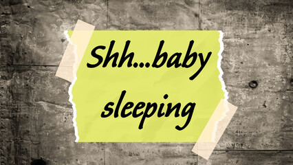 Sleeping baby