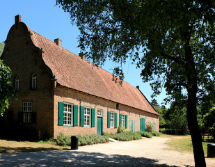 lovely ancient brick farmhouse in Bokrijk, Genk, Belgium