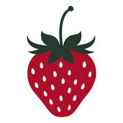 strawberry vector sign