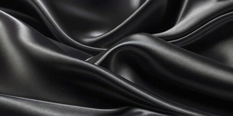 Fototapeta premium Cloth or fabric soft wavy texture background. White silk background. 