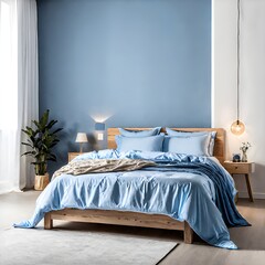 modern bedroom interior.