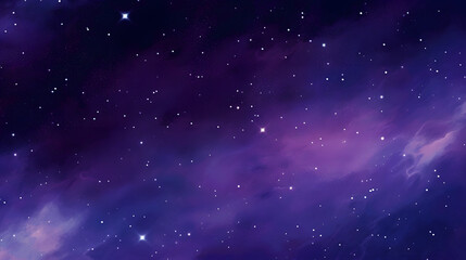 Digital purple night sky shooting stars abstract art design graphic poster web page PPT background