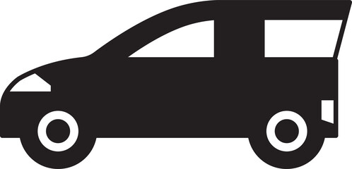 Car Glyph Icon