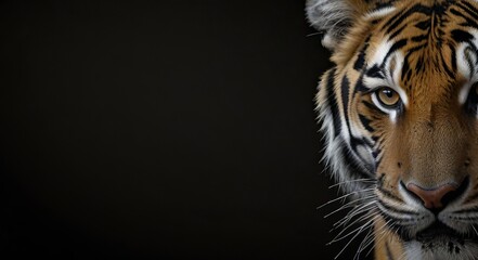 Fototapeta premium tiger portrait