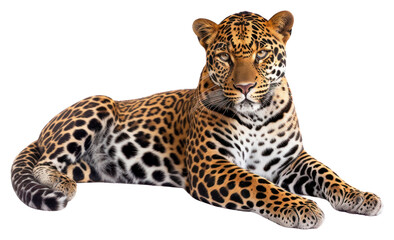 Fototapeta premium PNG Wildlife leopard animal mammal.